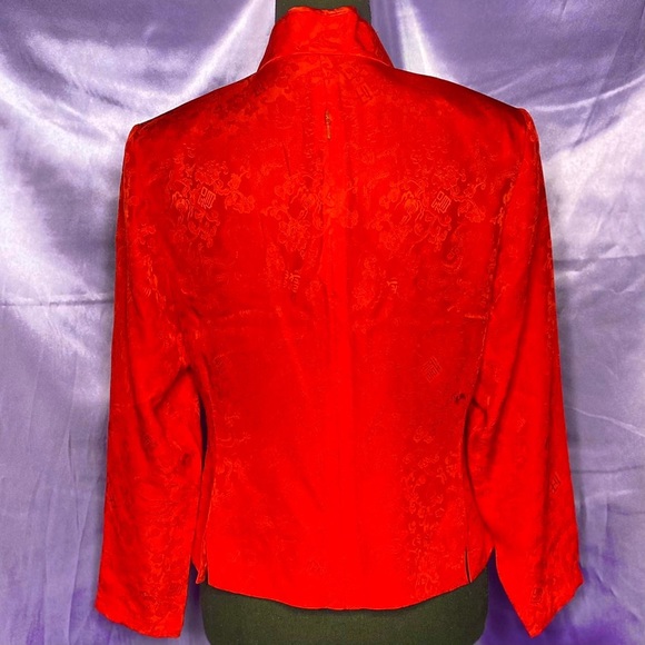 ★ LANTERN BROCADE BLOUSE ★ MEDIUM - Picture 2 of 2